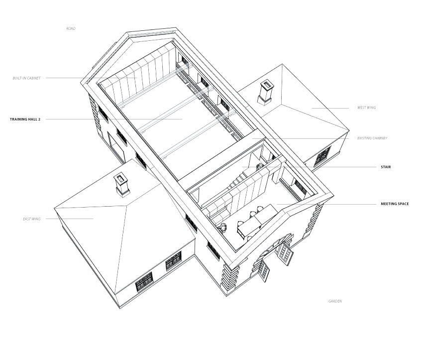 1ST FLOOR AXONOMETRIC