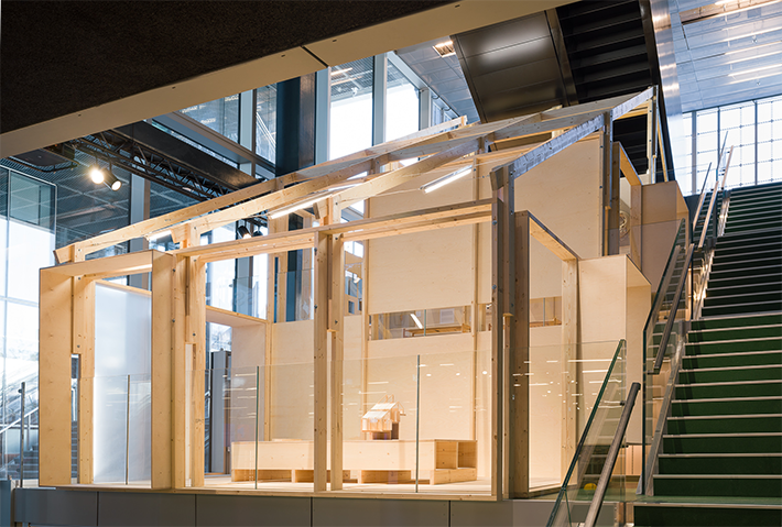The Art of Building - View from shop - Photo: Hampus Berndtson
